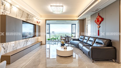 沉穩(wěn)耐看136㎡深色系照這樣裝真的美！|長(zhǎng)沙全屋整裝