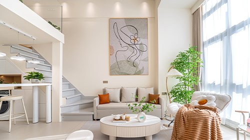 毛坯丑，關我裝修后什么事！奶油loft求夸夸|長沙全屋整裝