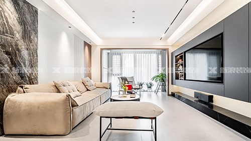 120m²舊房大改造 現(xiàn)代簡(jiǎn)約高級(jí)灰+木色絕了|長(zhǎng)沙全屋整裝