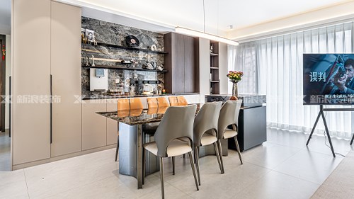 意式輕奢風(fēng)餐邊柜設(shè)計(jì)，顏值與實(shí)用并存！|長(zhǎng)沙全屋整裝