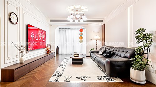 法式復(fù)古裝修 132㎡的家每一處都藝術(shù)|長(zhǎng)沙全屋整裝