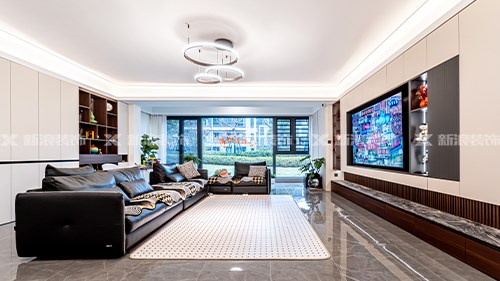 189m²意式精裝定制實(shí)景，7w搞定典雅實(shí)用家|長(zhǎng)沙全屋整裝