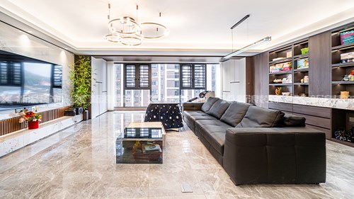 181m²意式輕奢大平層，主臥隔斷設計絕了|長沙全屋整裝