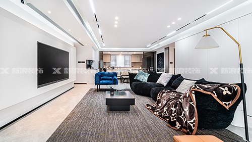 169m²現(xiàn)代極簡風(fēng)裝修案例|長沙全屋整裝