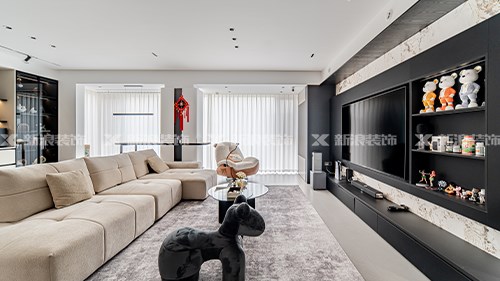 192m²創意式輕奢風 完工實景|長沙全屋整裝