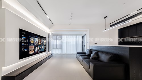 這130㎡黑白灰新家也太高級了吧！|長沙全屋整裝