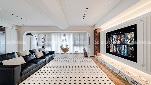 205m²輕法家 神仙配色設計，鄰居追著問|長沙全屋整裝